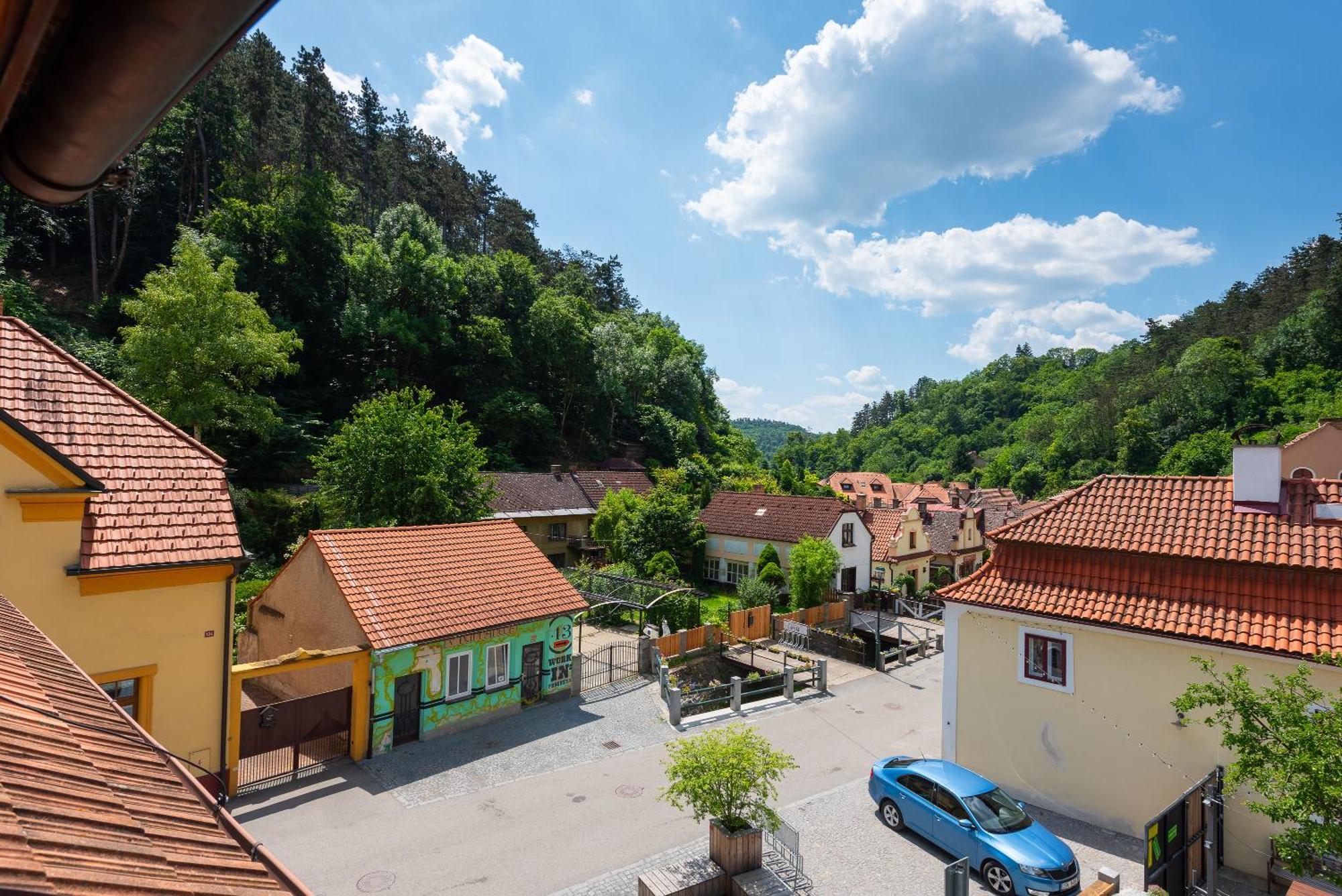 Apartmán Muzeum obchodu Karlštejn Exterior foto